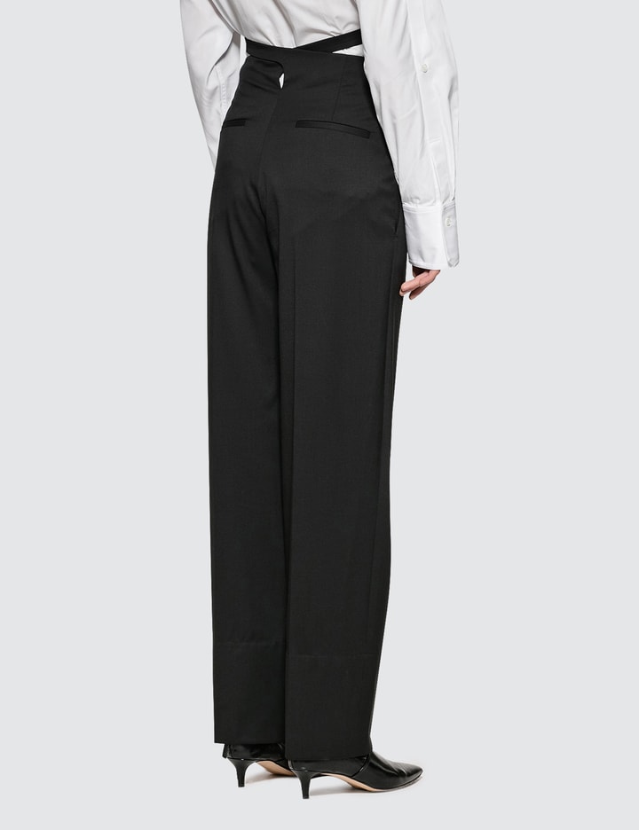 High Waist Relaced Wool Pant Placeholder Image