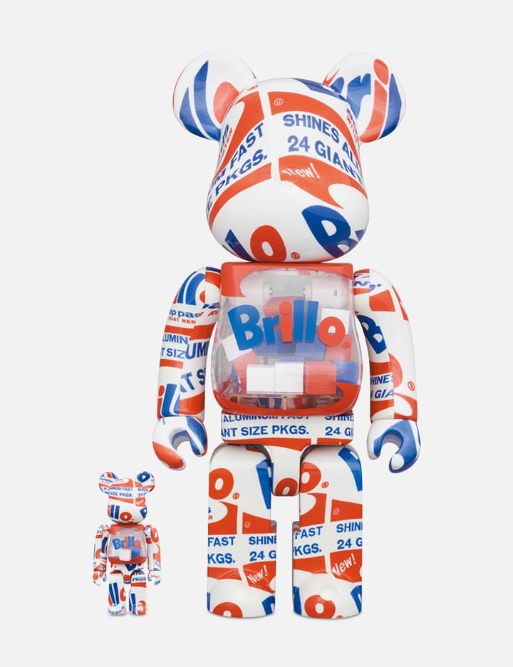 BE@RBRICK ANDY WARHOL "Brillo" 2022 100% & 400% Placeholder Image