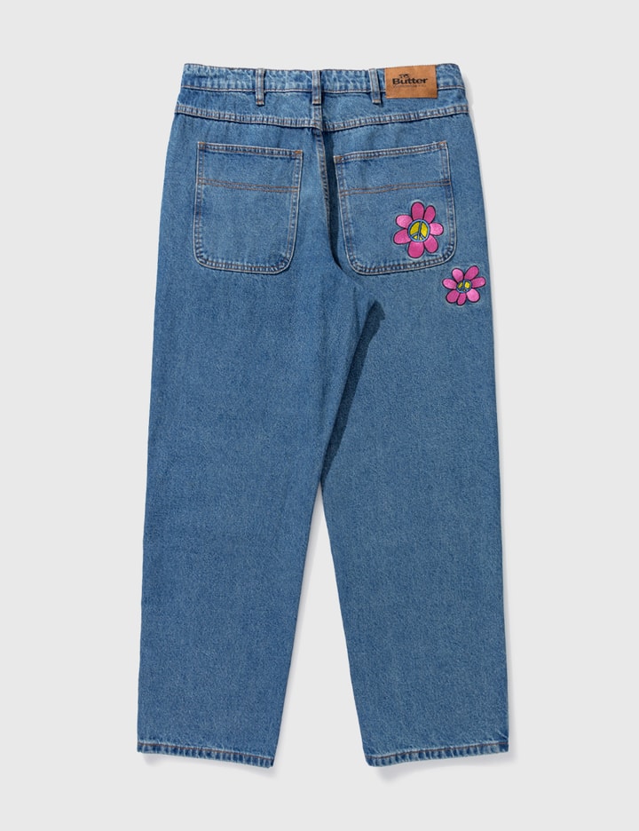 Flower Denim Jeans Placeholder Image