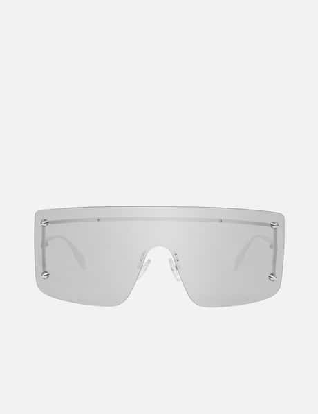 Alexander McQueen Spike Studs Mask Sunglasses