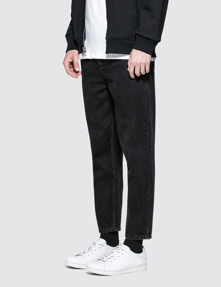Washed Tapered & Cropped Jeans Placeholder Image