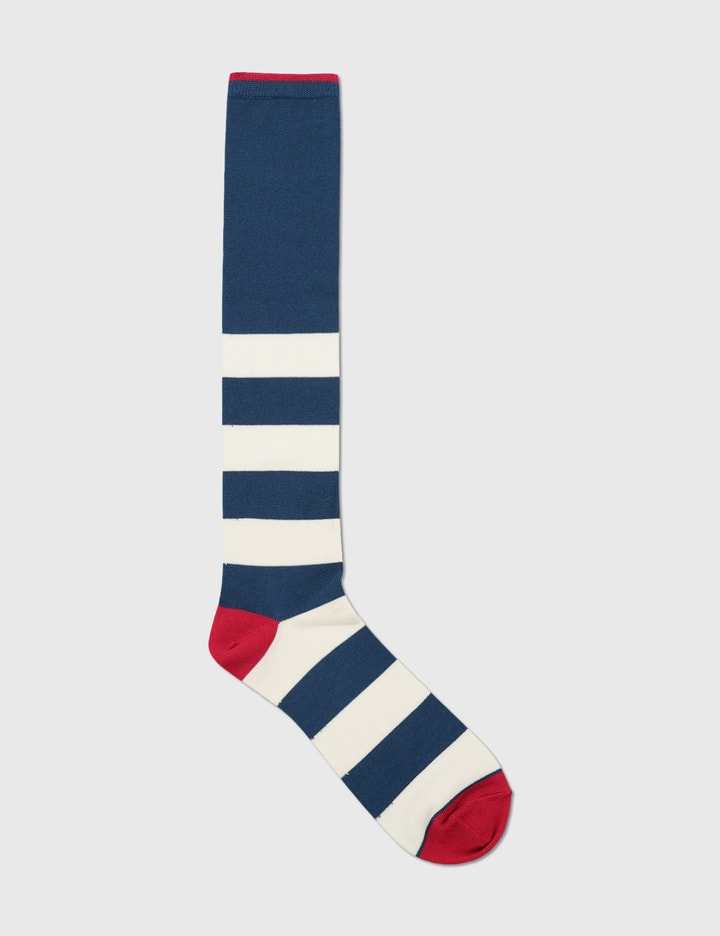 Heavyweight Knee-high Striped Socks Placeholder Image