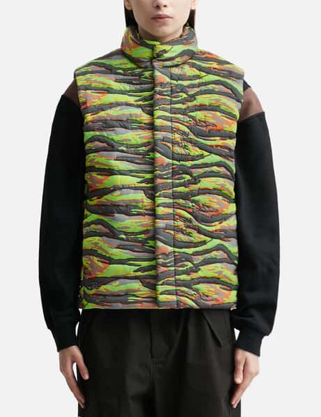 ERL Unisex Printed Quilted Puffer Vest
