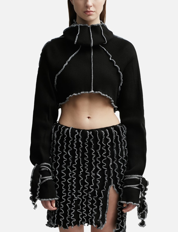 Curly Crop Sweat Placeholder Image