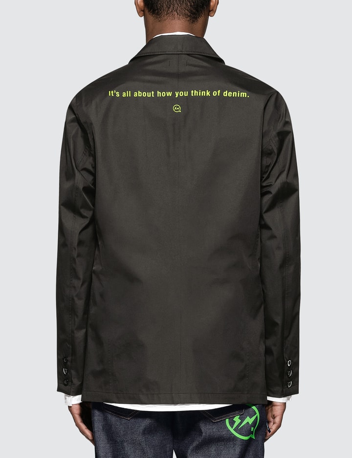 Iconic Neon Logo Functional Blazer Jacket Placeholder Image