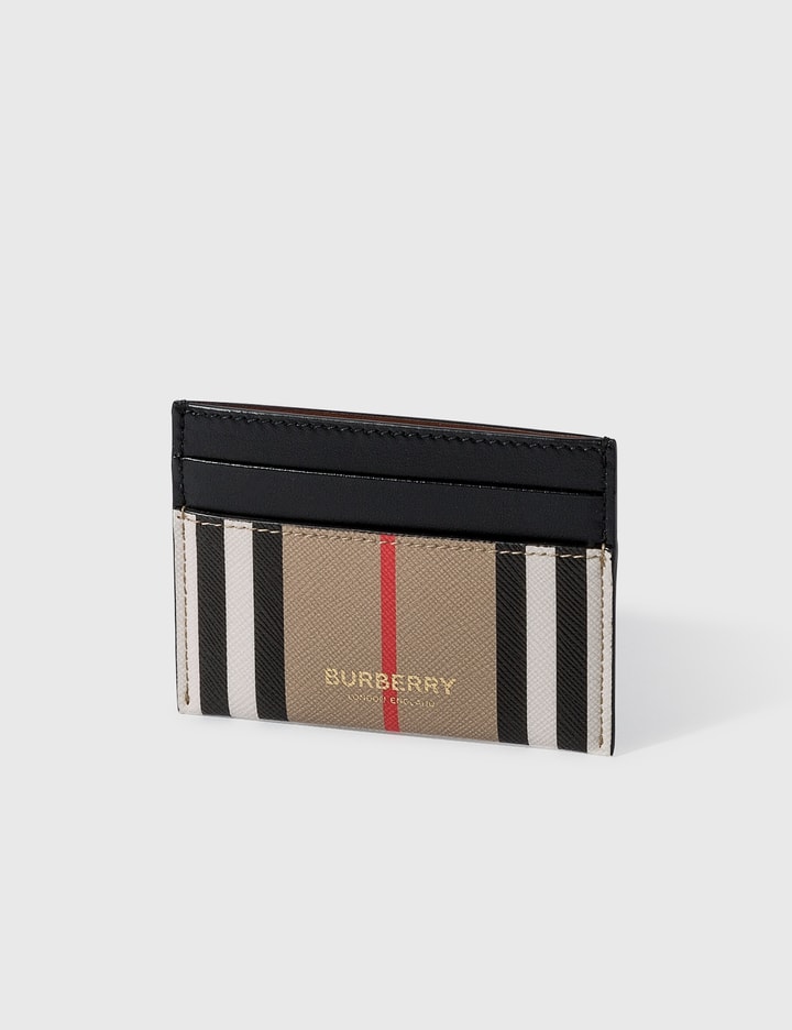Icon Stripe E-canvas and Leather Card Case Placeholder Image