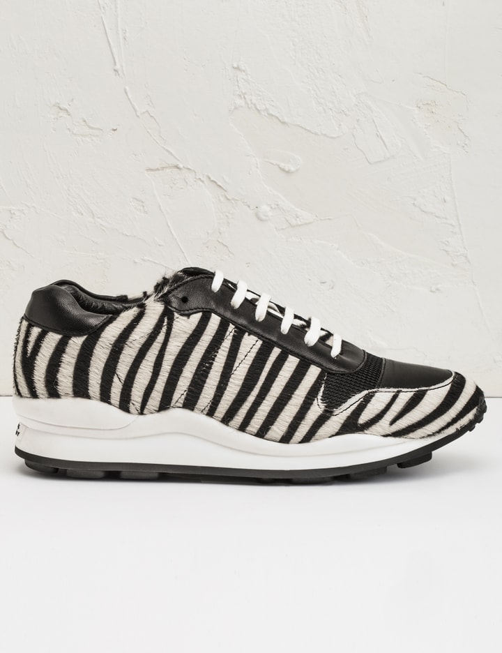 Black Multi Zebra Clssc OC Sneakers  Placeholder Image