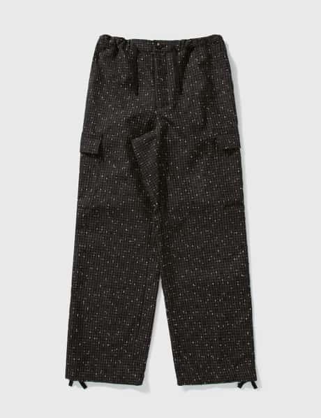 NULABEL CM1Y0K42 Refrector Tweed Field Trousers