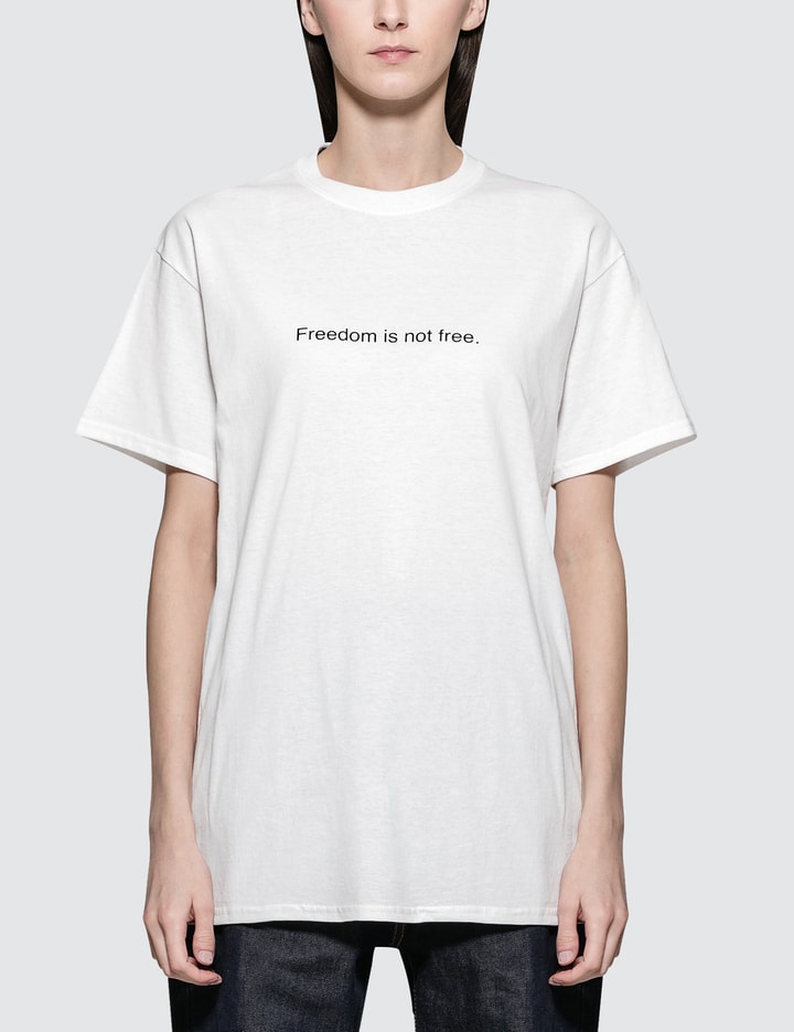 Freedom Is Not Free. Short-sleeve T-shirt Placeholder Image
