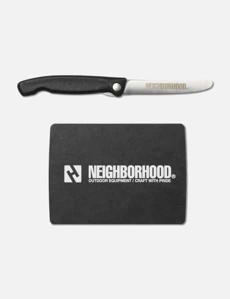 NEIGHBORHOOD NH x Victorinox Knife and Cutting Board set