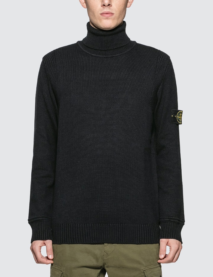 Turtle Neck Knitted Sweater Placeholder Image