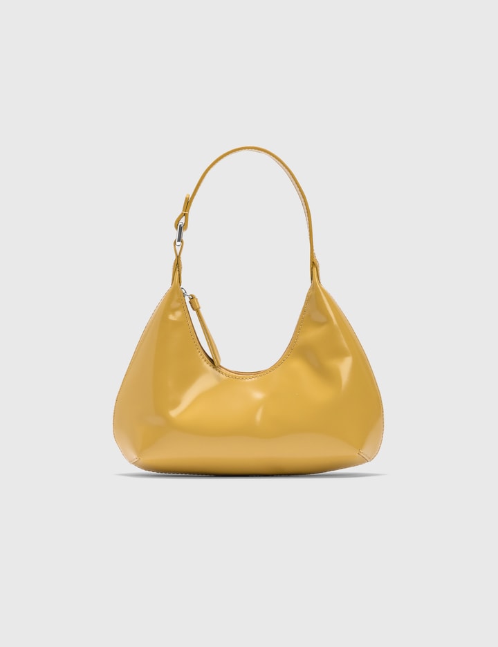 Baby Amber Yellow Semi Patent Leather Bag Placeholder Image