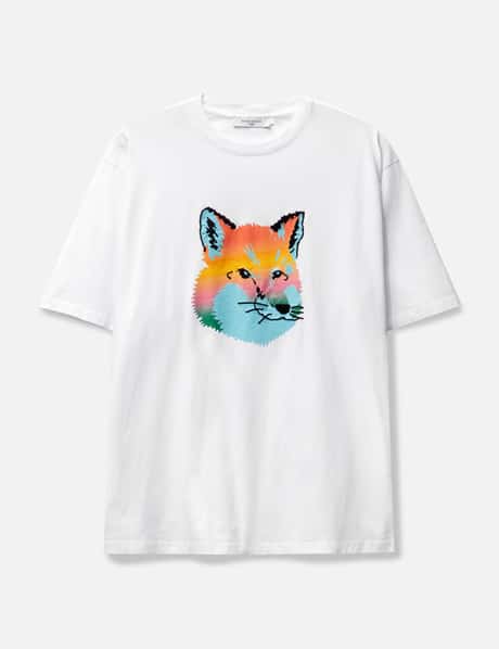 Maison Kitsuné VIBRANT FOX HEAD EASY T-SHIRT