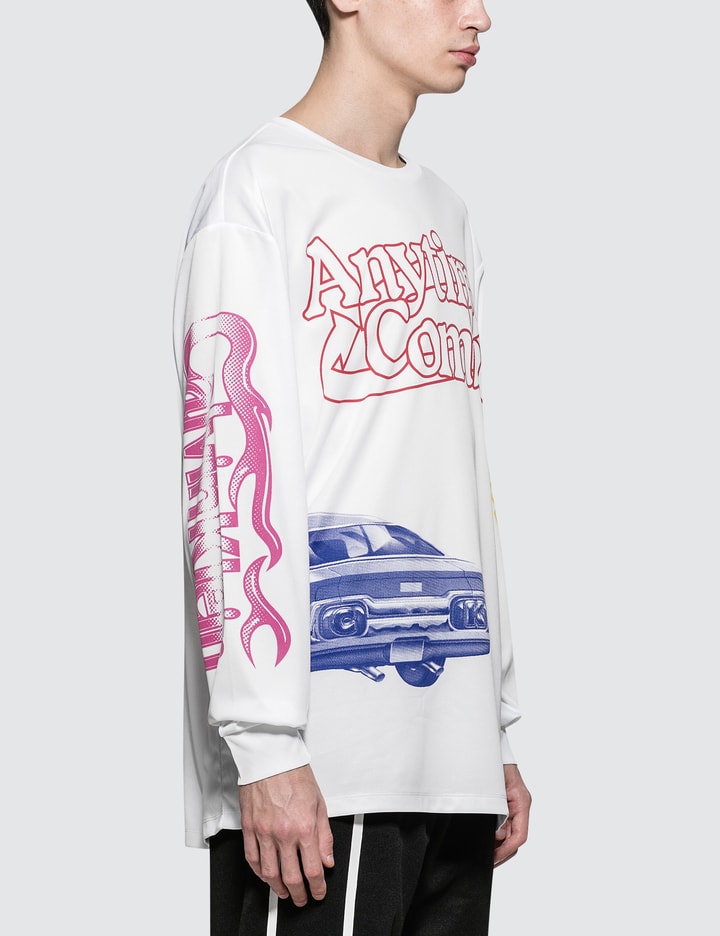 Car And Bull Print L/S T-Shirt Placeholder Image