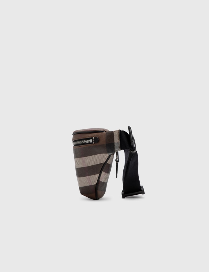 Check and Leather Bum Bag Placeholder Image