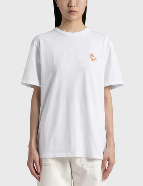 Maison Kitsune Chillax Fox Patch Classic T-shirt