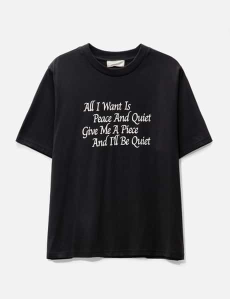 Peace & Quiet Haiku T-shirt