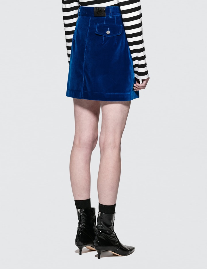 Viki Velvet Mini Skirt Placeholder Image