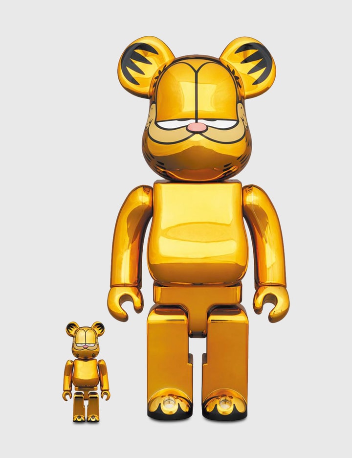 Be@rbrick Garfield Gold Chrome Ver. 100% & 400% Placeholder Image