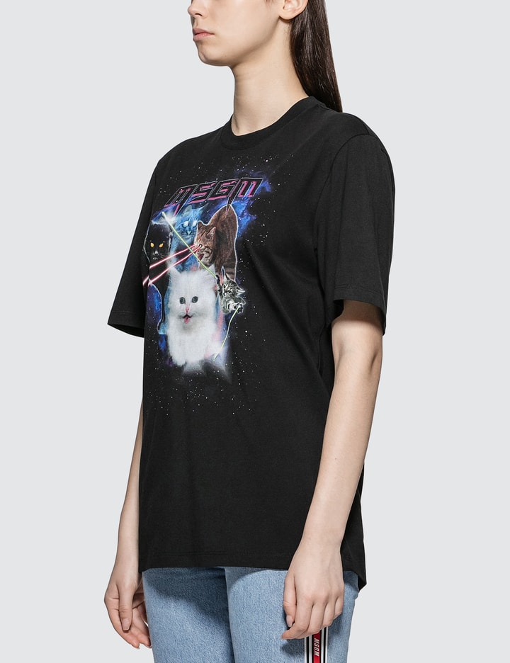 Cats Graphic Print T-shirt Placeholder Image