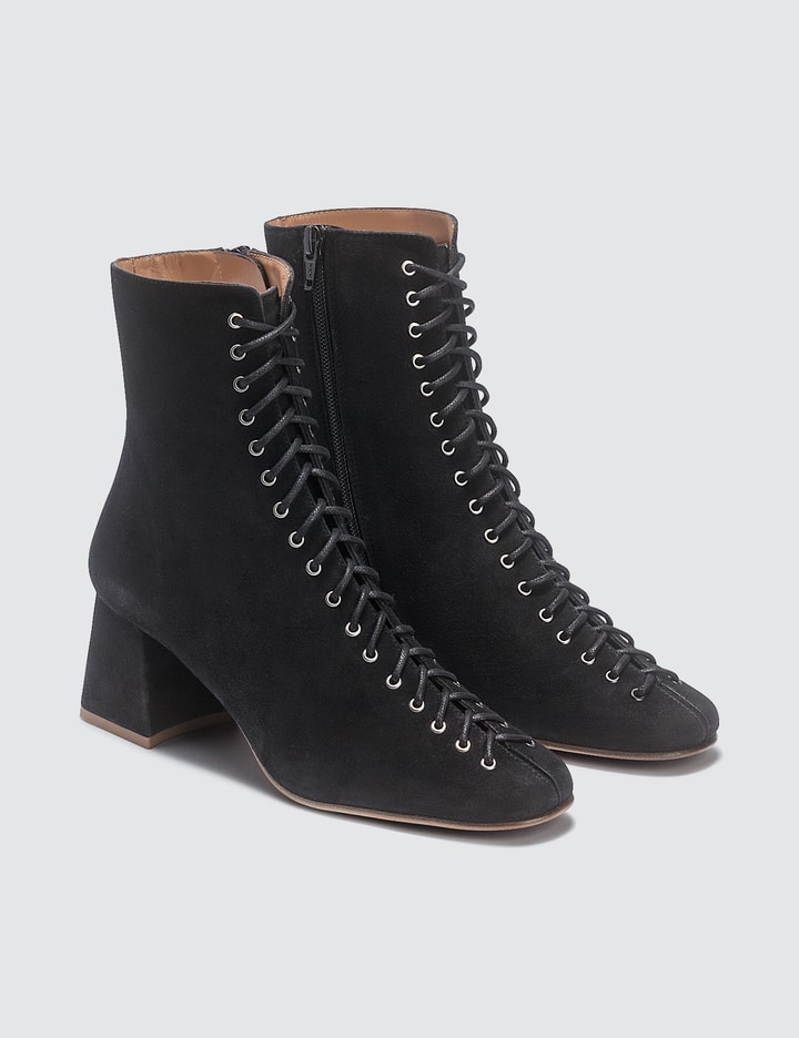 Becca Black Suede Boots Placeholder Image