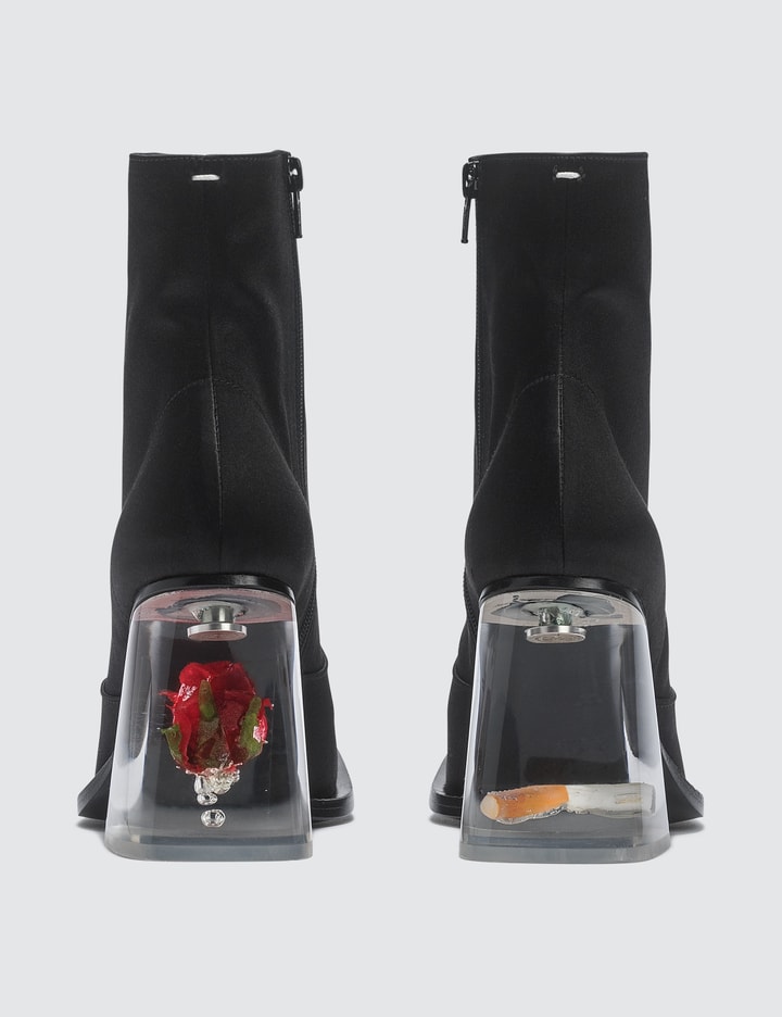 Rose And Cigarette Heel Ankle Boots Placeholder Image