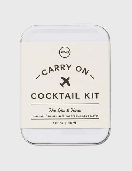 W&P Design Gin &amp; Tonic Carry On Cocktail Kit