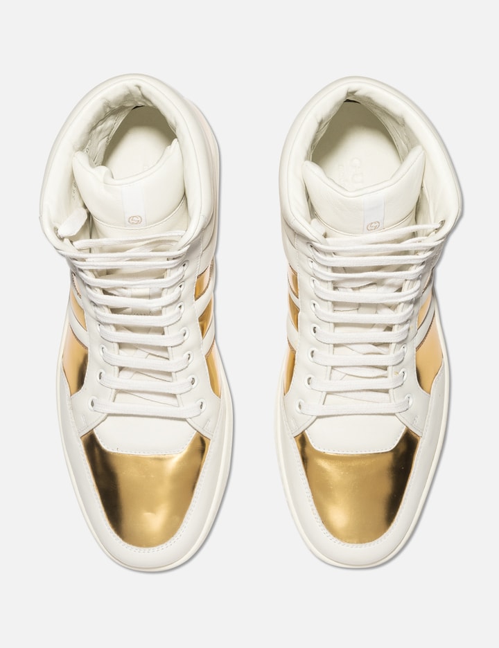 GUCCI GOLD PANEL SNEAKERS Placeholder Image