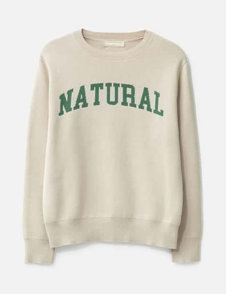 Museum of Peace & Quiet NATURAL JACQUARD KNIT SWEATER
