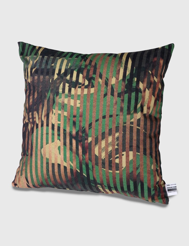 Sync.× Kosuke Kawamura Square Cushion Camouflage Placeholder Image