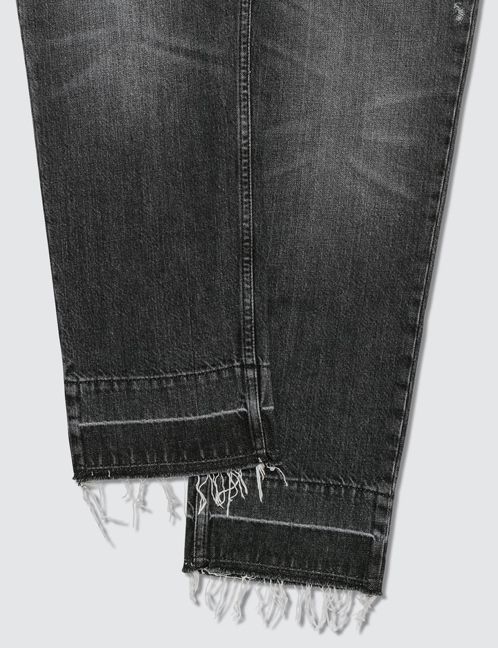 Raw Hem Distressed Denim Jeans Placeholder Image