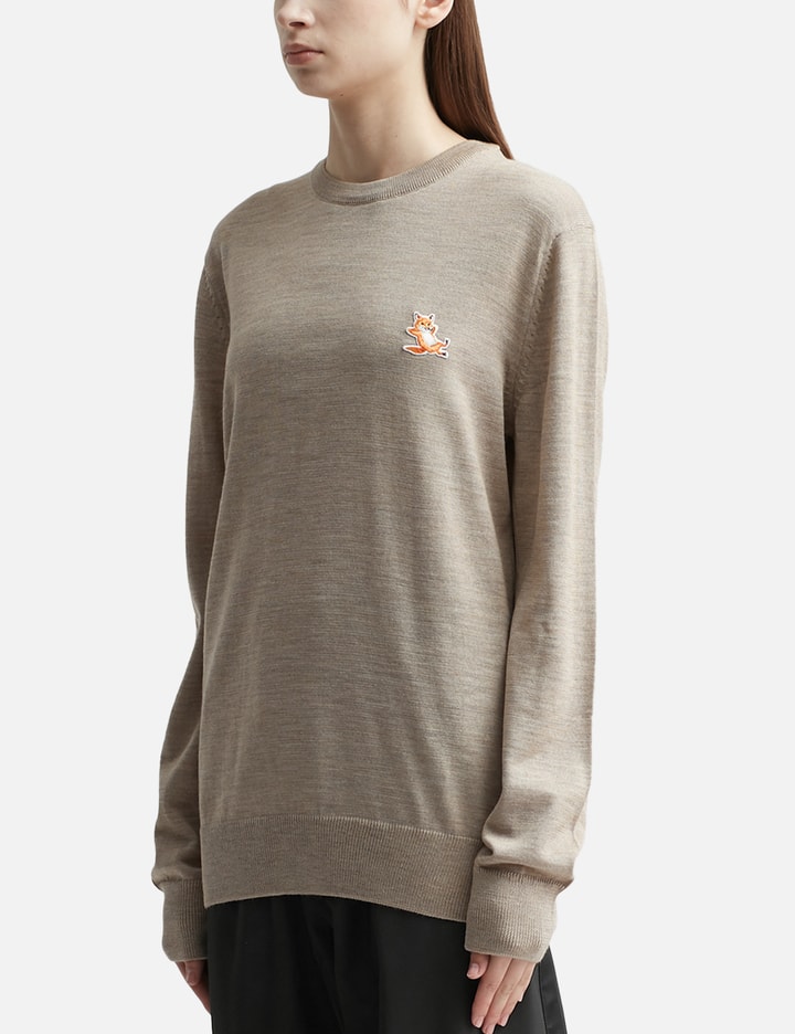 Chillax Fox Patch Classic R-neck Jumper Placeholder Image