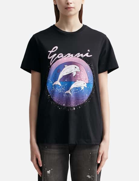 Ganni Fabrics of the Future Dolphin T-shirt