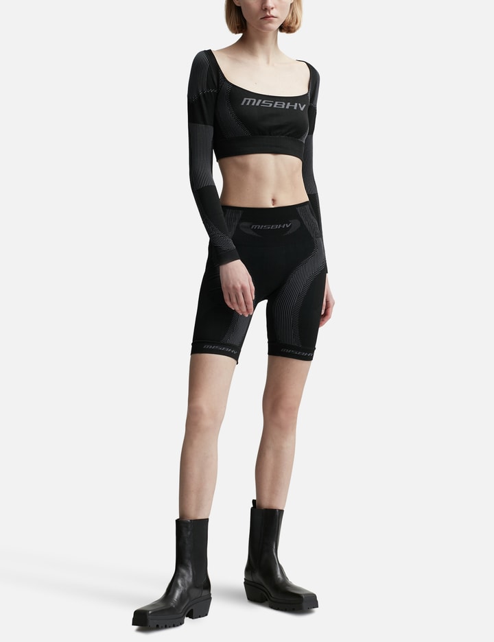 Sport Longsleeve Cropped Jersey Top Placeholder Image