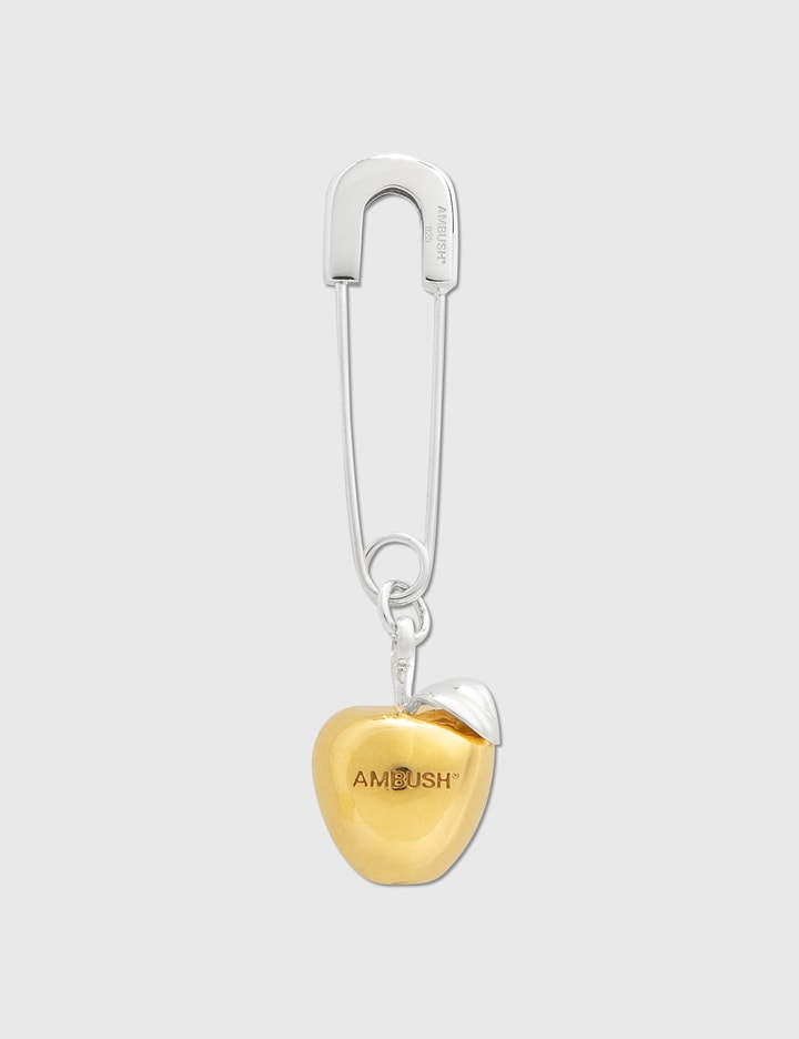 Apple Charm Earring with Safety Pin Placeholder Image