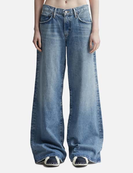 AGOLDE Clara Low Rise Baggy Flare Jeans