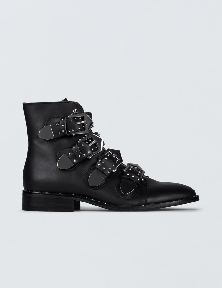 Rock Studded Buckle Boots Placeholder Image