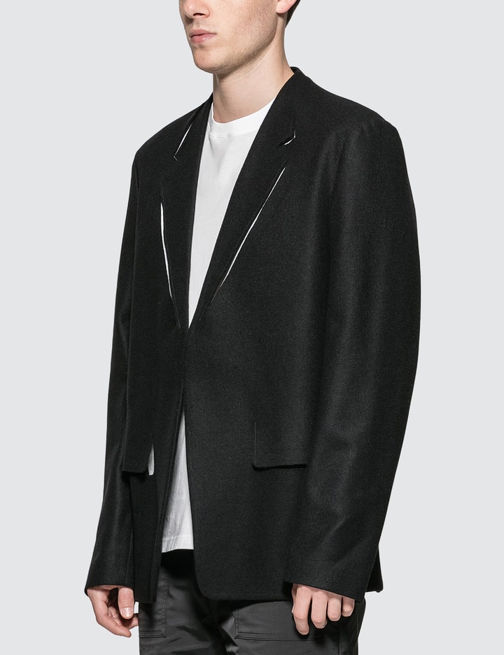 Wool Blazer With Cut Out Detail Placeholder Image