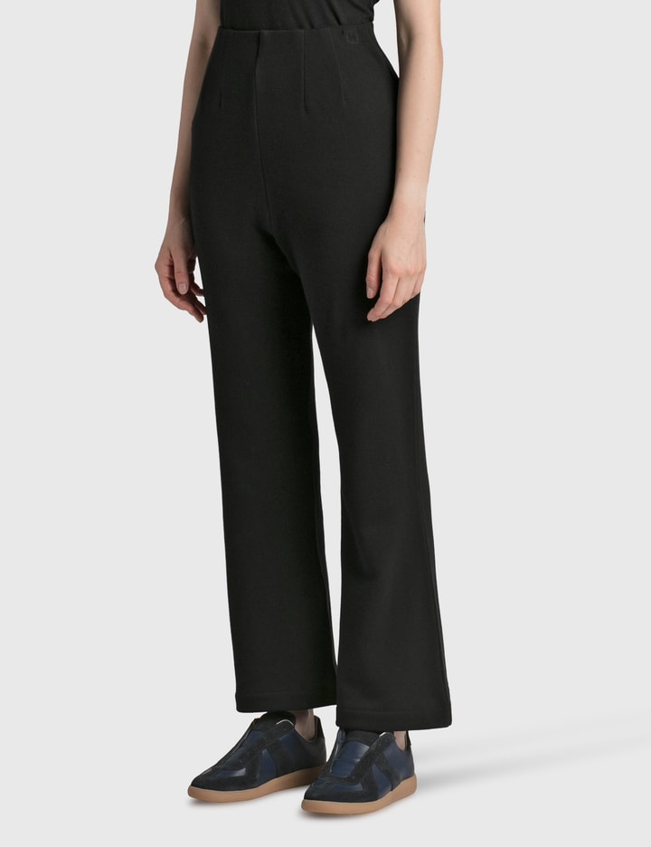 Cashmere-touch Freece Warm Flare Trousers Placeholder Image