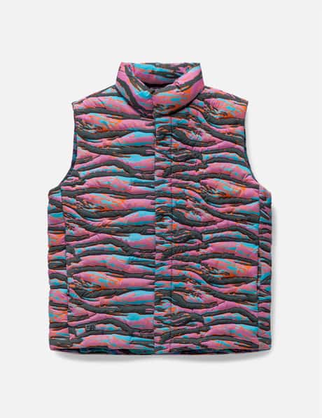 ERL Unisex Printed Quilted Puffer Vest