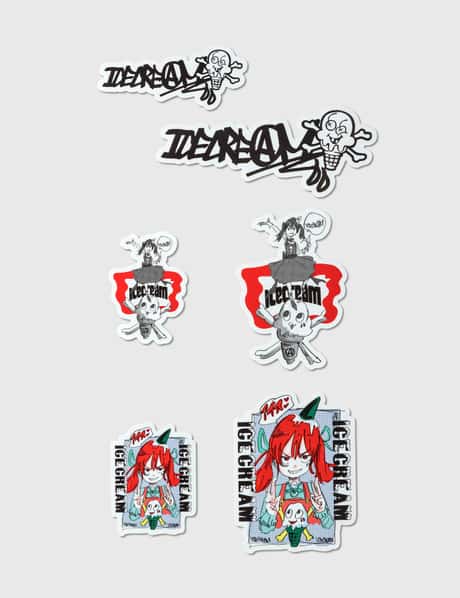 Icecream Icecream × Jun Inagawa Sticker Pack