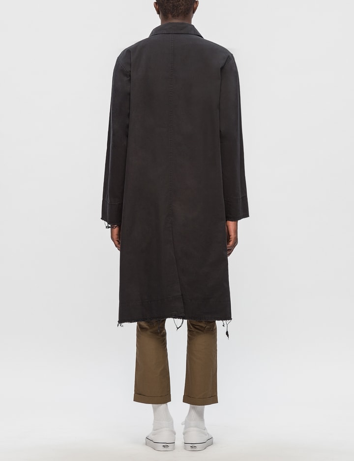 Washed Zipper Trench Coat Placeholder Image