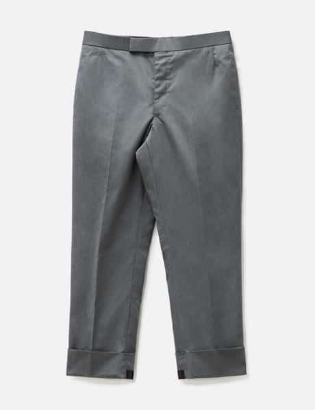 Thom Browne Cropped Straight Leg Trousers