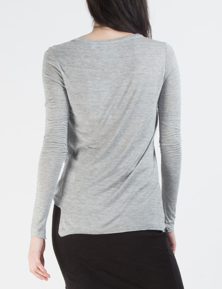 Grey Melange State L/S T-shirt Placeholder Image