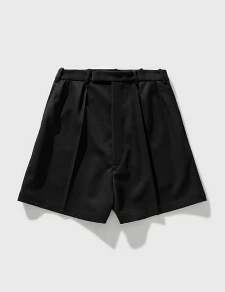 Raf Simons Wide Fit Pleated Shorts