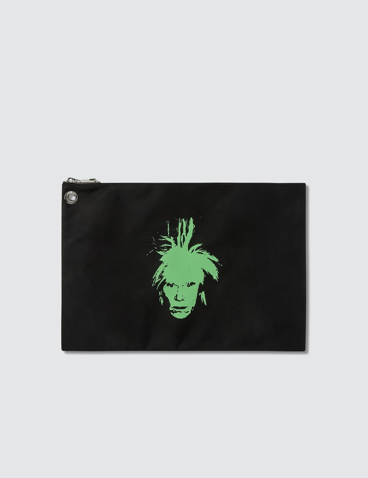 Warhol Self Portraits Triple Pouch with Strap Placeholder Image
