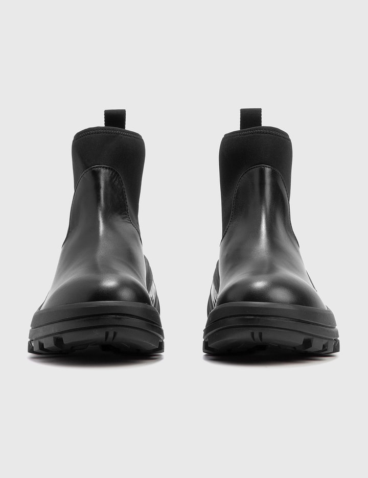 Leather Mid Boot With Skx Sole Placeholder Image