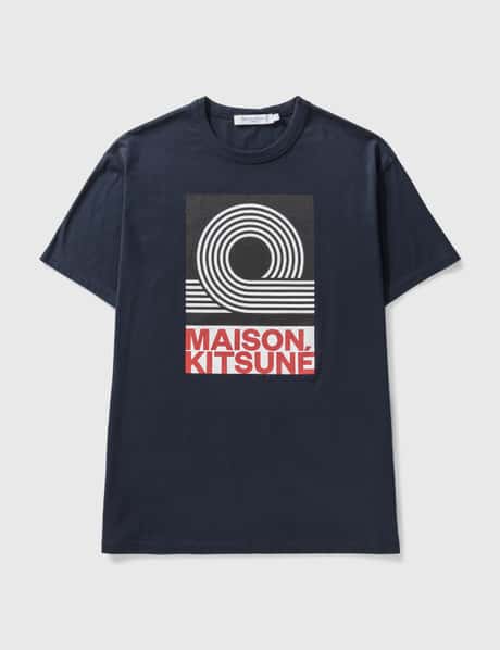 Maison Kitsuné Black Anthony Burrill Classic T-shirt