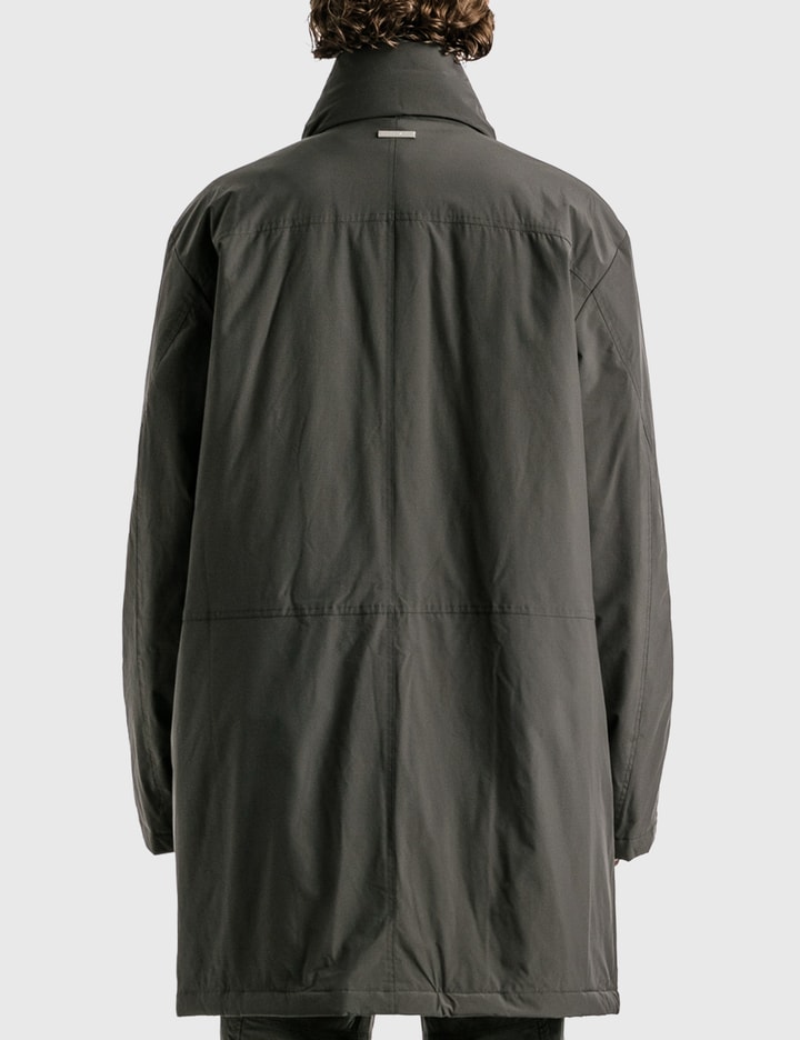 Continuous Zipper Quilted Coat Placeholder Image