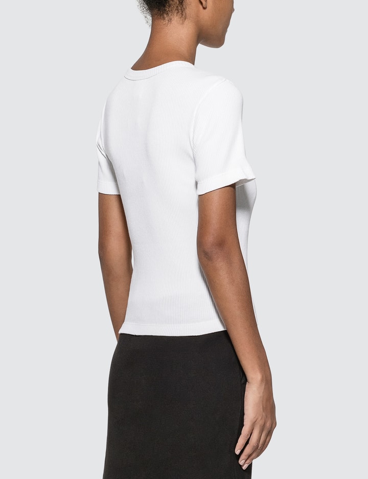Ribbed Cropped T-shirt Placeholder Image